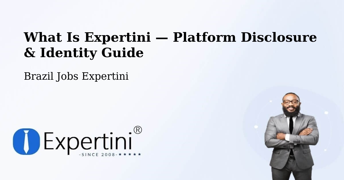 What Is Expertini — Platform Disclosure & Identity Guide – Urandi